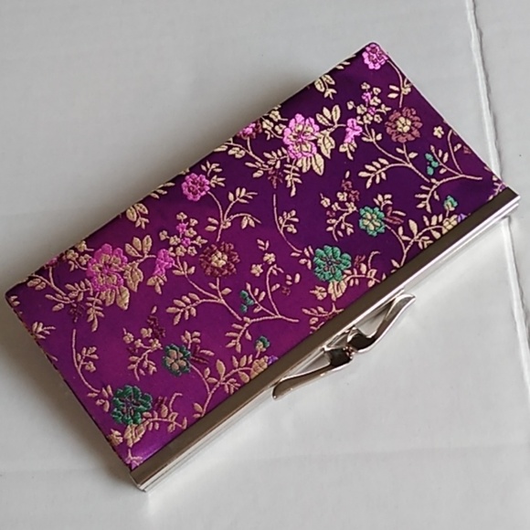 Handbags - Silk covered wallet